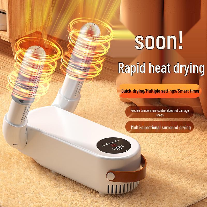 2025 Intelligenter Dual-Use Schuhtrockner: Automatische konstante Temperatur, Sterilisierung und Desodorierung