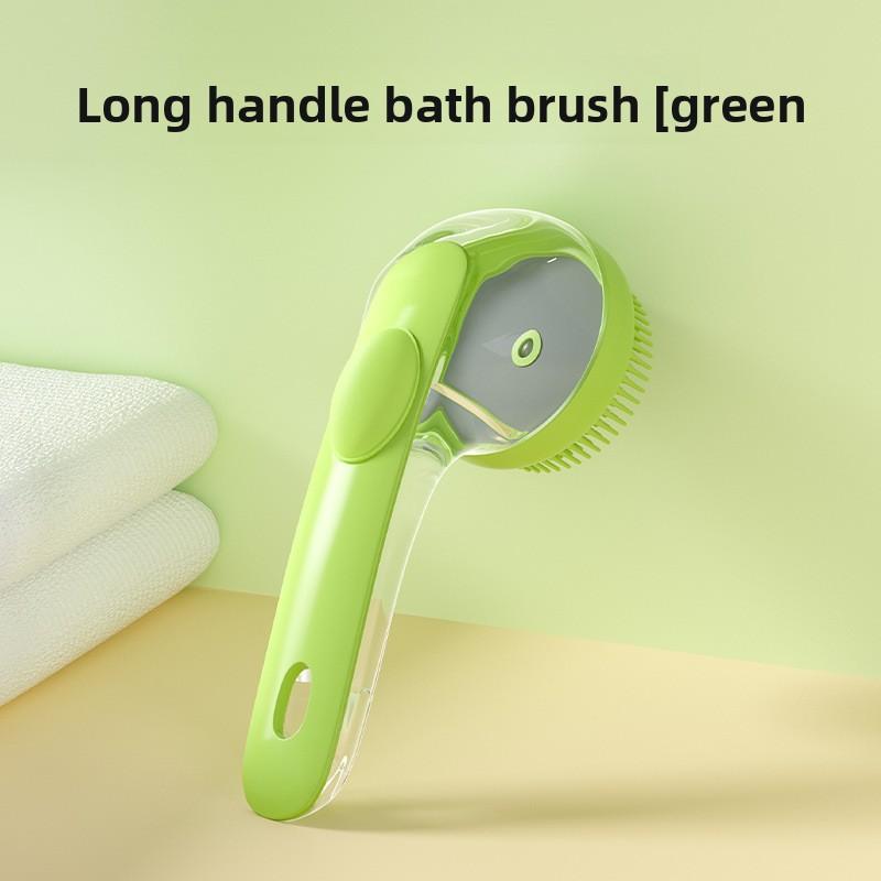 Dog, Cat, Pet Long-handled Bath, Hair Washing, Combing Brush, Hair Grabber, Liquid Head Cleaning, Massage and Shampoo Brush