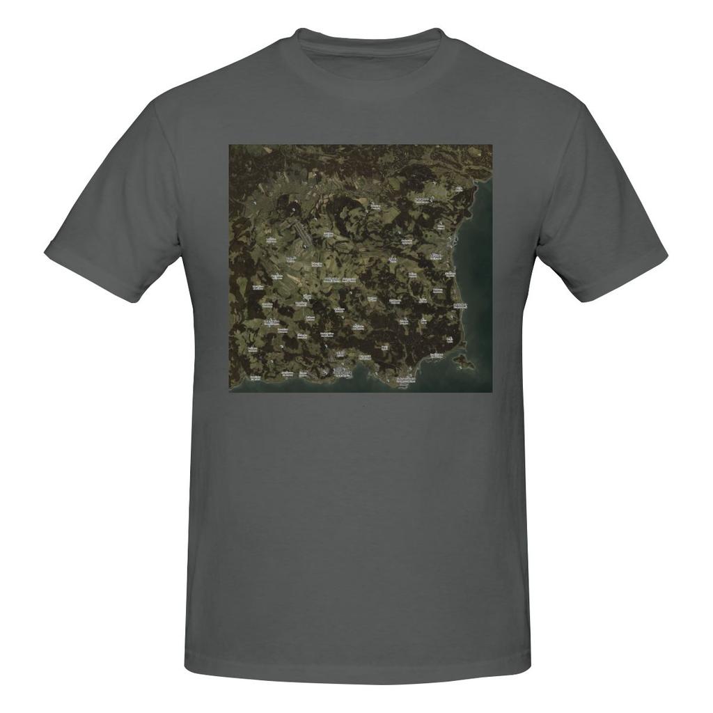 Funny Day Z Map Unisexs Printed Tshirt Unisex T Shirtclothing