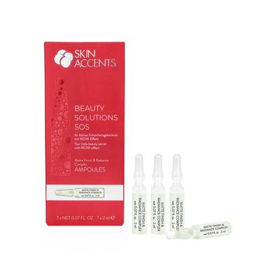 Active Concentrate for Effective Solution of Problems of Oily and Combination Skin Skin Accents Inspira 7x2 Ml