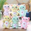 Charming Mini Cat Plush Keychain Ultra-soft Pp Cotton Stuffed Animal Doll
