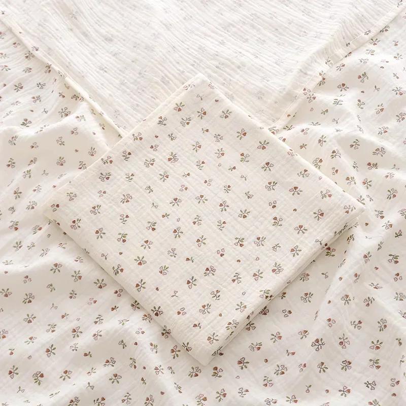 Newborn Summer Thin Blanket - Baby Swaddle Wrap & Bedding Quilt Square Receiving Blanket & Stroller Blanket Practical Baby Stuff