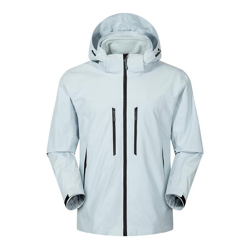 Outdoor Leisure Sports Polar Fleece Three-in-one Jacket Waterproof and Windproof Mountaineering