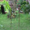 Rain Gauge, Wrought Iron Outdoor Rain Gauge, Garden Rain Gauge With Contro