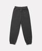 Reebok Garment-Dyed Relaxed Fit Wide Jogger Pants - Black