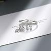 Dangle Ring Tiny Open Rings Statement Finger Rings Dainty Zirconia Jewelry
