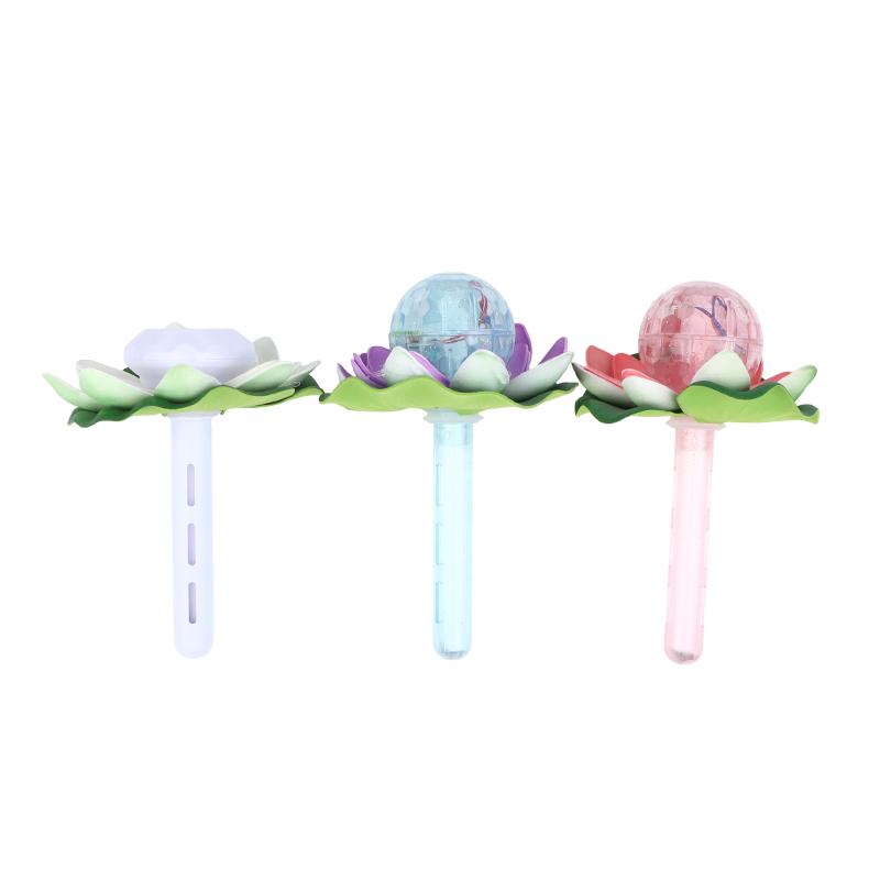 Innovative Lotus Shape Humidifier with Colourful LEDs for Daily Well-being