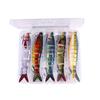 Fishing Lures Multiple Sections Baits Fishhooks Saltwater 3D Artificial Fishing Lures Segment Swimbait Fishing Tackle