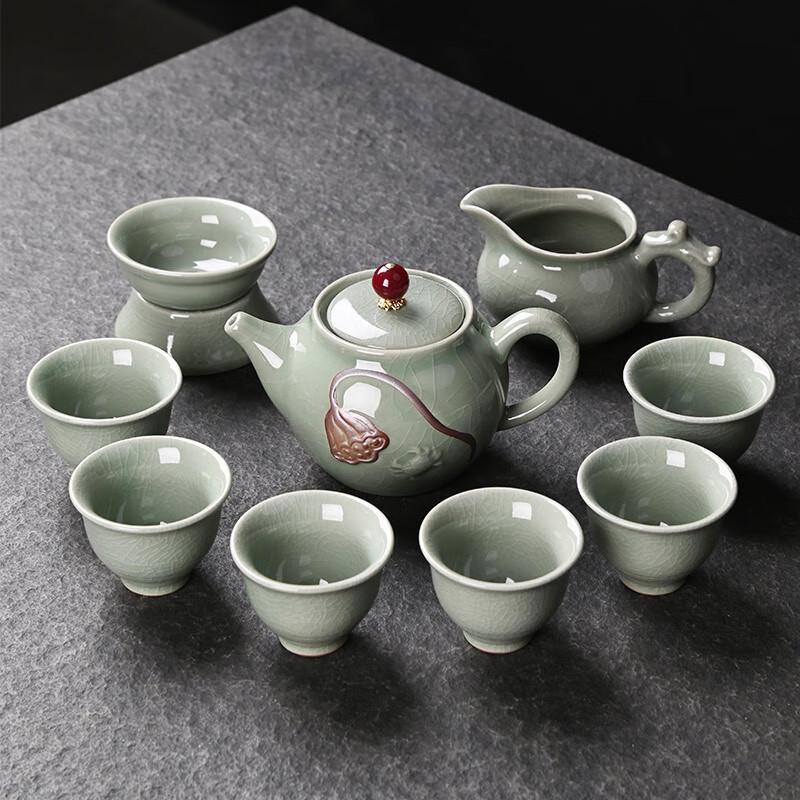 Керамический набор для чайной церемонии Гунфу Zhuangluhua Pin
