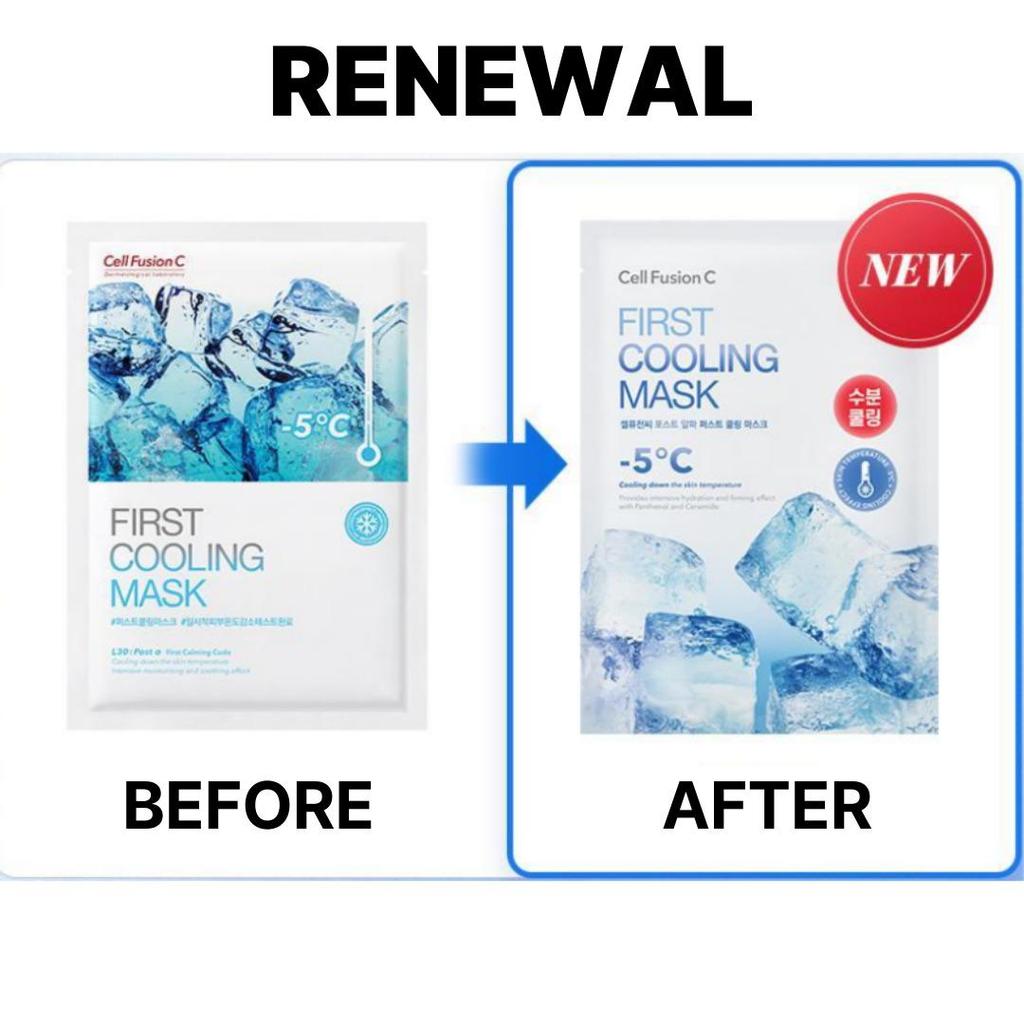 CELL FUSION C Post a First Cooling Mask 5sheets Pack
