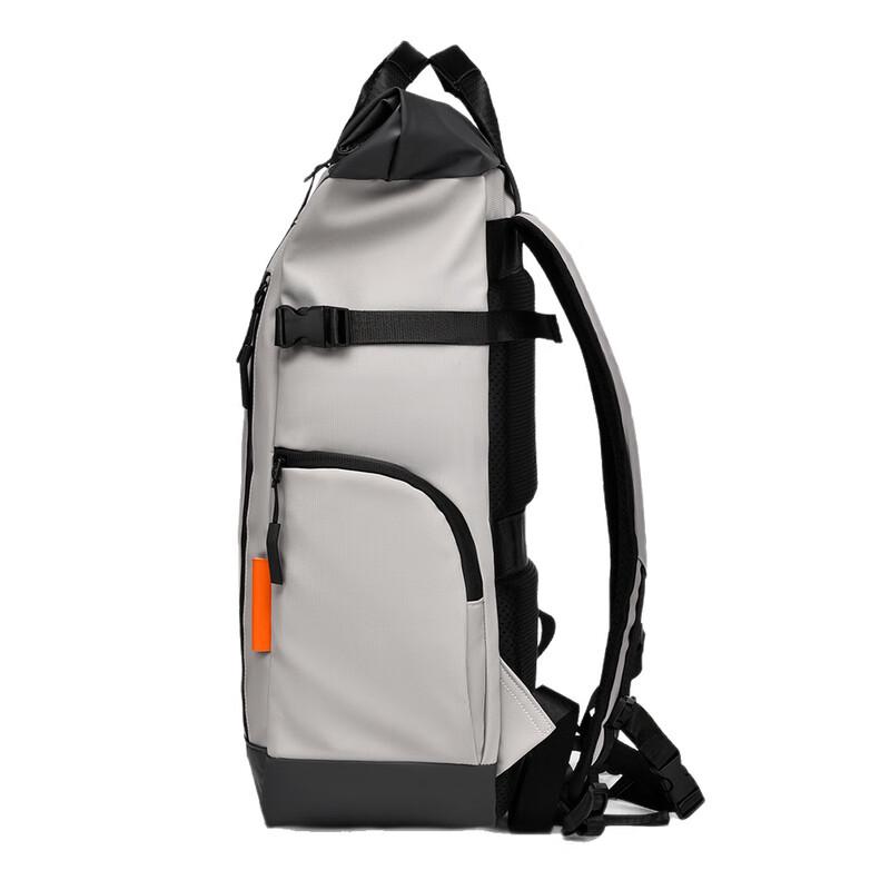 Men's Fashion Roll-Top Backpack