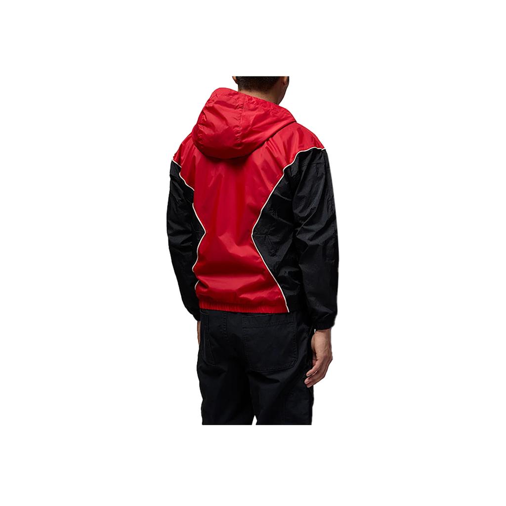 Jordan Essenziali Bozza Felpa con Cappuccio Moda Semplice Giacca Comoda Uomo Giacca Campus-Rosso HF9334-636