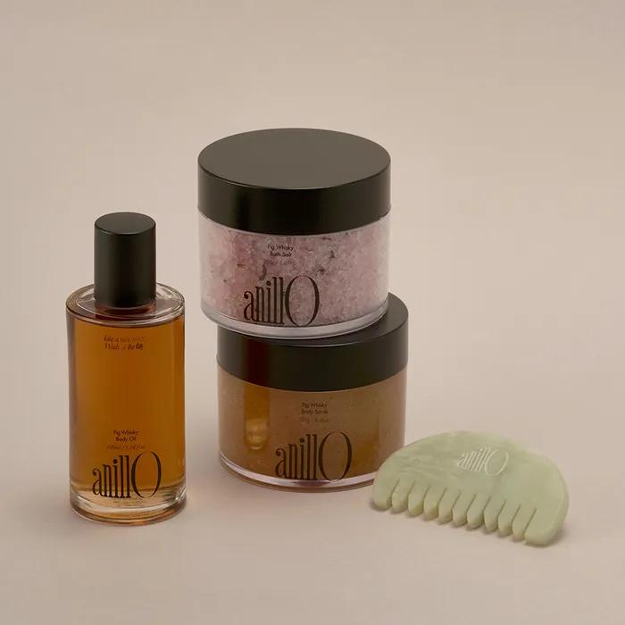 

Соль для ванны Pig Whiskey (Набор для спа-ухода дома) Pig Whiskey Bath Salt + 3 Kits Free