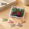 School Supplies for Kids 50PCS Cute Decorative Paper Clips Colorful Assorted Shapes Metal Bookmark Clips Journaling File Organizer Office And Novelty