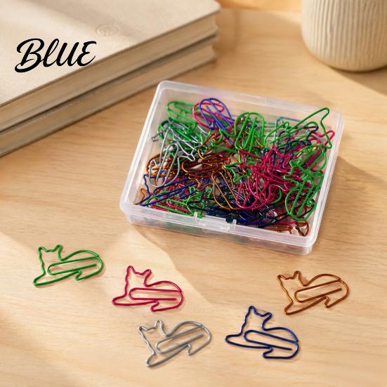 School Supplies for Kids 50PCS Cute Decorative Paper Clips Colorful Assorted Shapes Metal Bookmark Clips Journaling File Organizer Office And Novelty