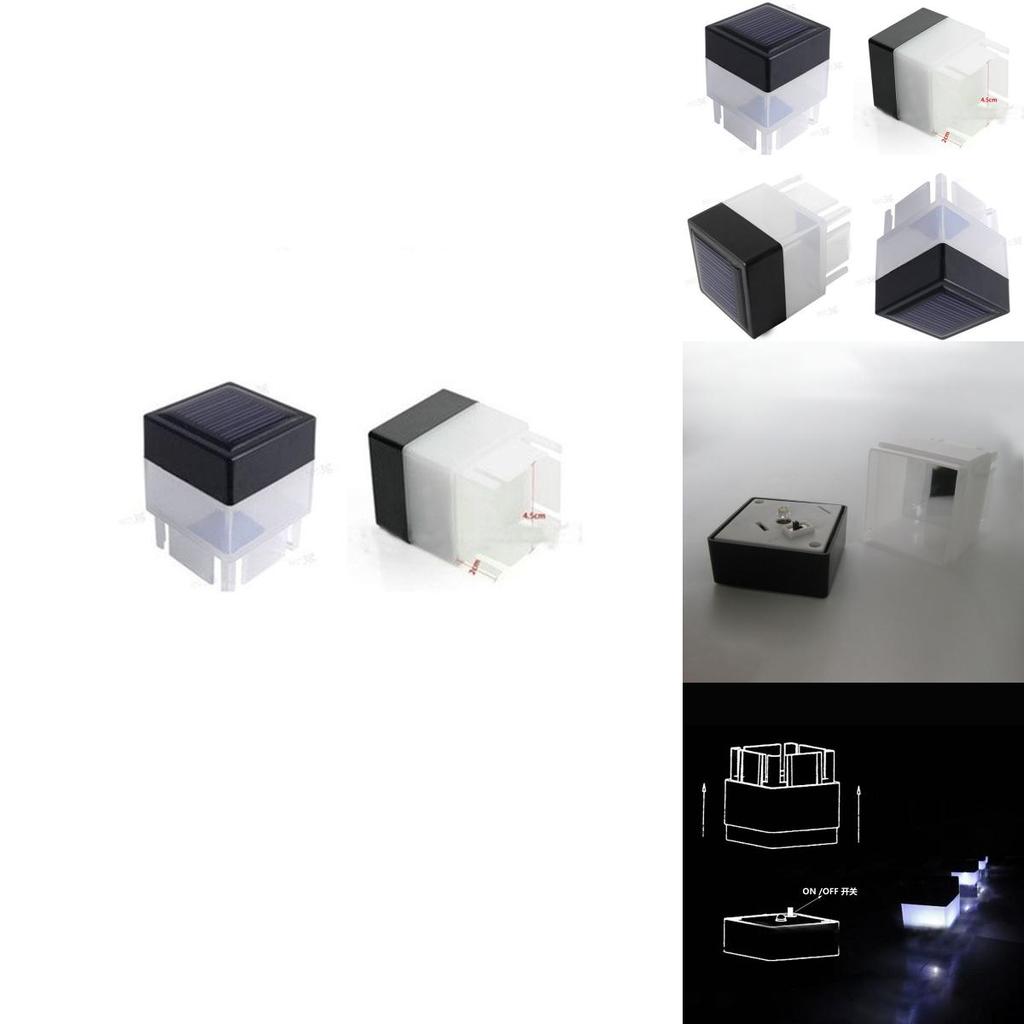 Versatile Solar Power Fence Post Led Cap Light Featuring Timeless Design For Outdoor Spaces