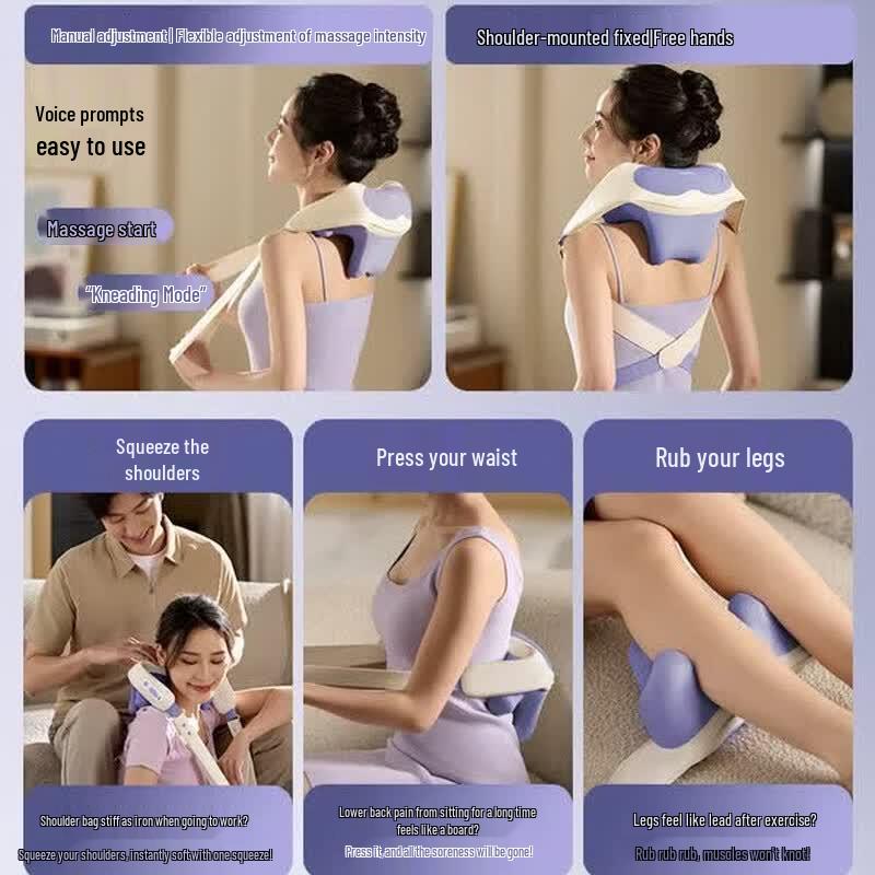 Philips Small Sun PLUS Neck and Shoulder Massager CN Plug (adapter Included)