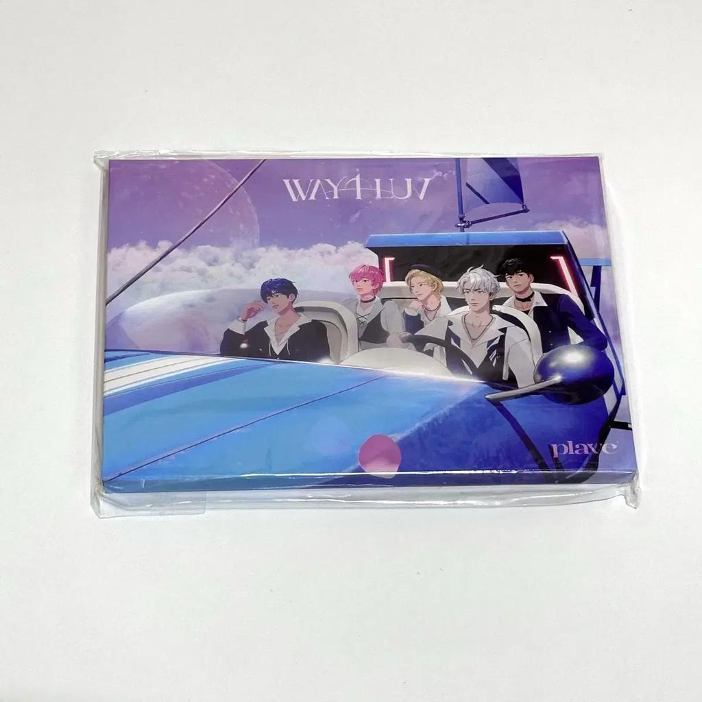 PLAVE The Hyundai 1st Anniversary Popup Store W4l Weapon Rub Postcard Set