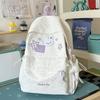 Schoolbag Summer Casual Style Cartoon Rabbit Polka Dot Sweet Girl Backpack Fresh Primary School Schoolbag Women Large Capacity Backpack