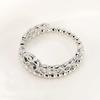  Hot Selling Silver Jewelry Thai Silver Ring European and American Fashion Crown Ring Retro Ring