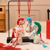 Pony Year Zodiac Plush Toy With Soft Short Pile For Chinese New Year Decoration
