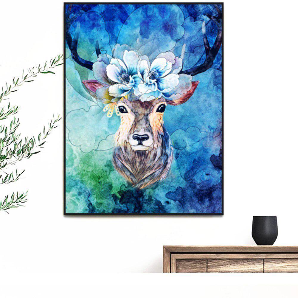 Diamond Painting Deer Full Drill Diamond Embroidery Full Display Animals Rhinestones Pictures