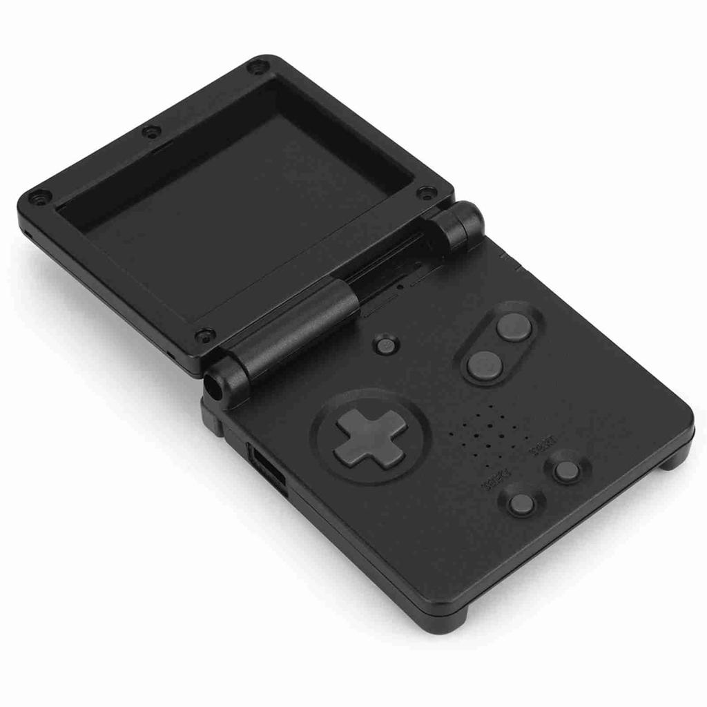 For Advance GBA SP Protective ABS Case Cover Repair Parts Kit Black