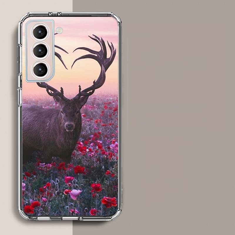 Deer Hunting Camo Phone Case For Galaxy A14 A24 A34 A54 Samsung A02S A12 A22 A32 A42 A52 A72 A13 A33 A53 5G A03 A03S A23 A73 A20