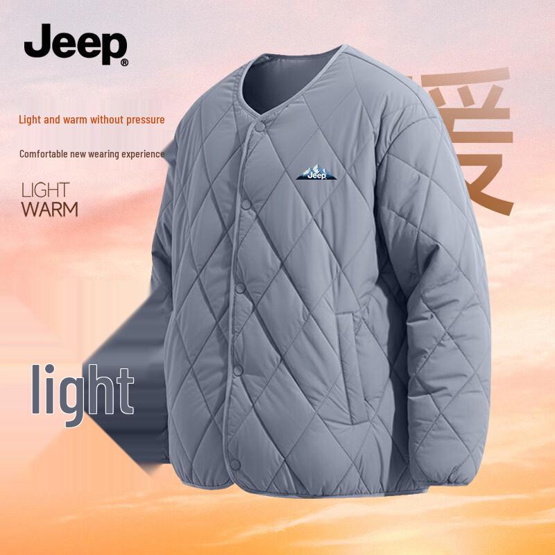 

Jeep Мужская повседневная зимняя куртка на флисовой подкладке 4XL