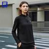 FILA Women's Fleece Half-Zip Training Long-Sleeve Top