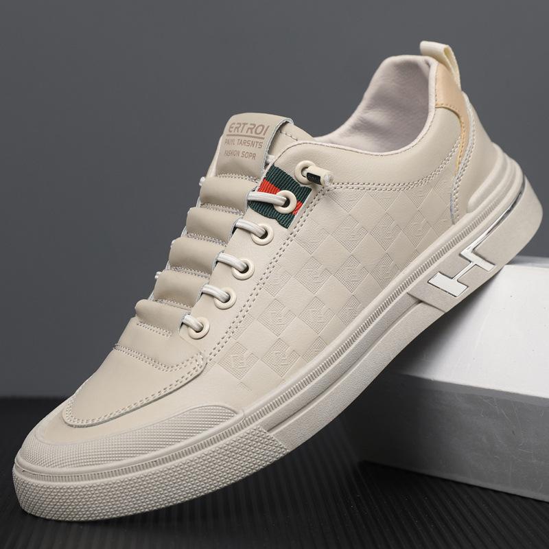 Four Seasons Men's Shoes New Men's Breathable Casual Shoes Lace-free Versatile Shoes