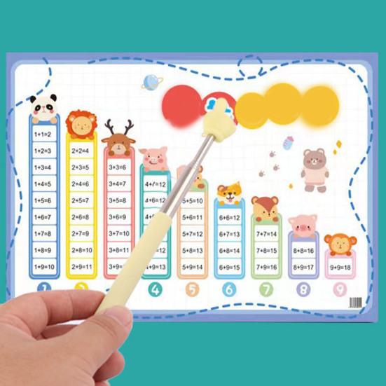 Ukazovateľ pre učiteľa na čítanie z makarónov Zasúvateľný ukazovateľ s nastaviteľnou dĺžkou z nehrdzavejúcej ocele s matnou rukoväťou