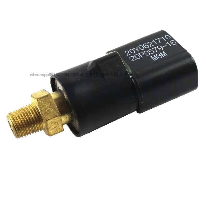 Pressure Switch Sensor for Komatsu Excavator Parts PC200-3 PC200-5 PC200-6 Digger Transducer 20Y-06-21710 20PS579-16 20Y0621710