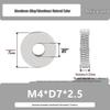 Aluminum Alloy Hand-Tightened Knurled Nut Adjustment Lock Gauge M3-M8
