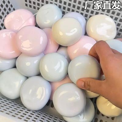 Entkomprimierter Kieselstein Quetsch-Popp-Ball Handgemachter Ball Nach Belieben Kneten Stressabbau Lärmende Spielzeuge Lieblingsgeschenke für Kinder