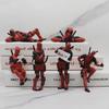 6 Stolní Dekorace Deadpool Auto Domov Kancelář Marvel 8cm X-MAN Vtipná Roztomilá Figurka Model Hračky