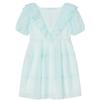 Pequeño MO&Co. Vestido de Princesa con Mangas Abullonadas para Niña