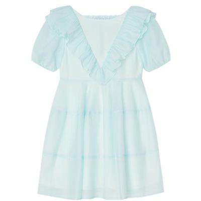 Little MO&Co. Girls' Puff Sleeve Princess Dress