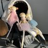 Stuffed Angel Doll Soft Elegant Fairy Plush Doll Toy For Little Girls Cute Dressed Ballerina Room Decor Princess Birthday Gift