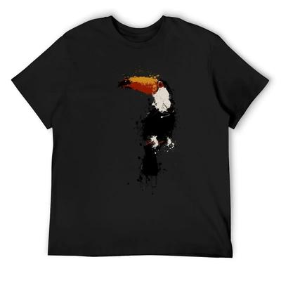 T-shirt Toucan t-shirts archive bleue hauts d'été personnalisés cadeaux pour petit ami t-shirt homme