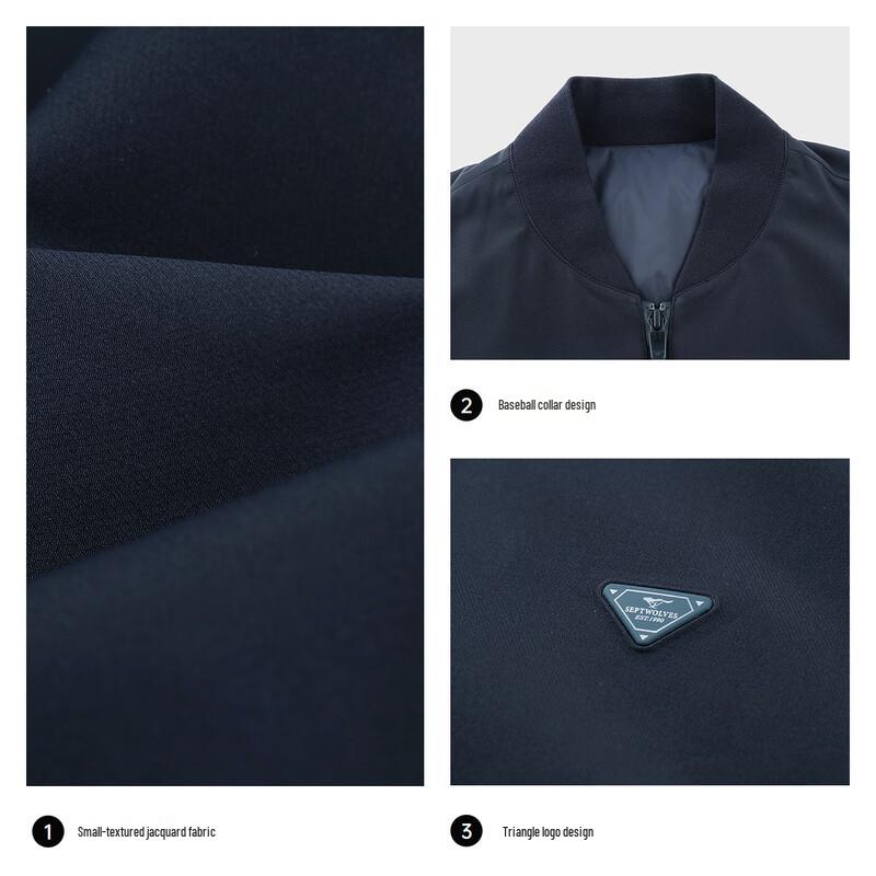 Men's Warm Baseball Collar Jacket