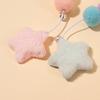 Stick Toy Elastic Rope Plush Ball Star Pendant Bite-resistant Comfortable Grip Relieve Boredom Handmade Kitten Teaser Wand Interactive Toy