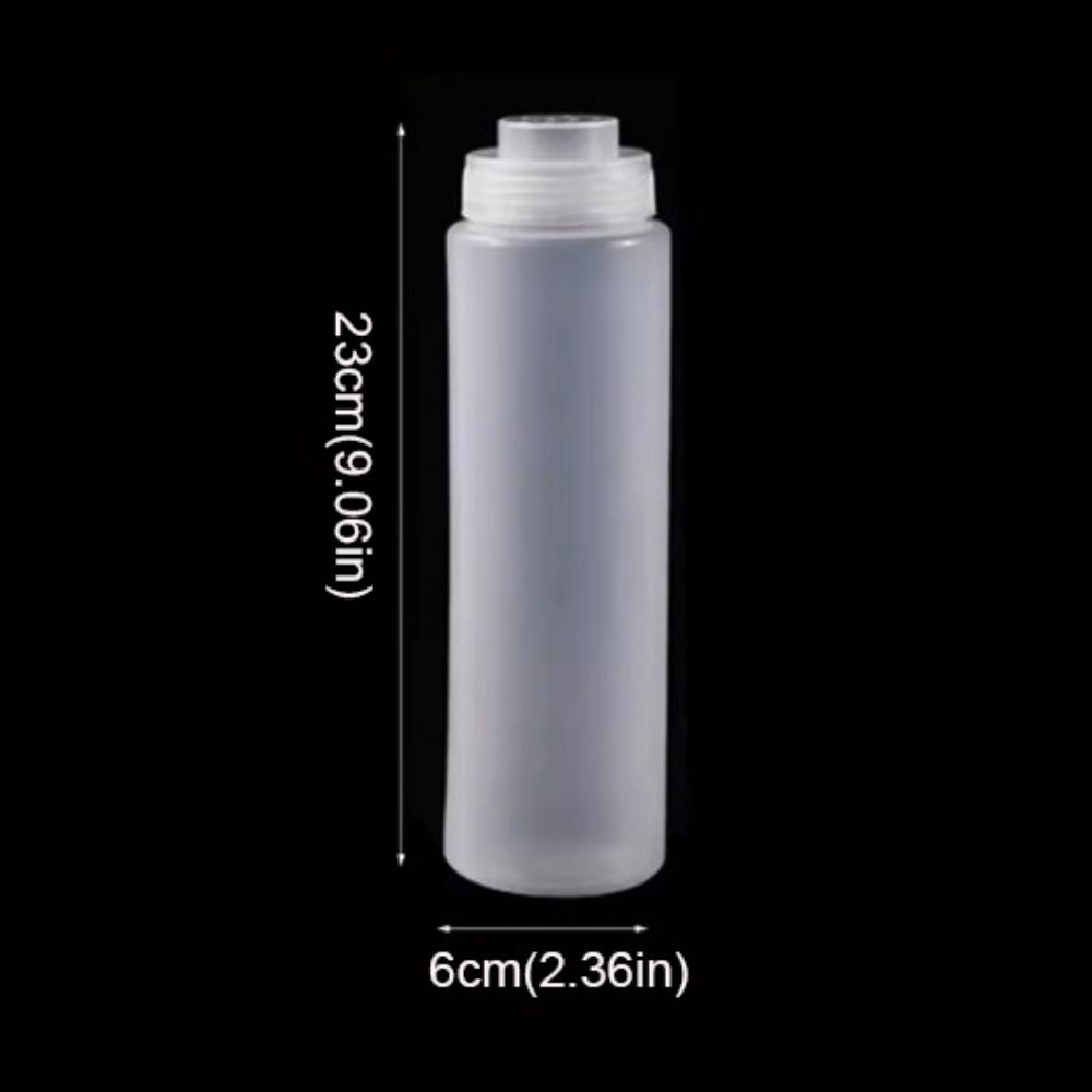 Hand-held Spice Bottle Transparent Pepper Bottle Multifunctional Plastic Seasoning Bottle  Kitchen L-Style A