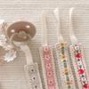 Adjustable Baby Cloth Pacifier Chain Ethnic Style Nipple Holder Clips Soother Holder  Children