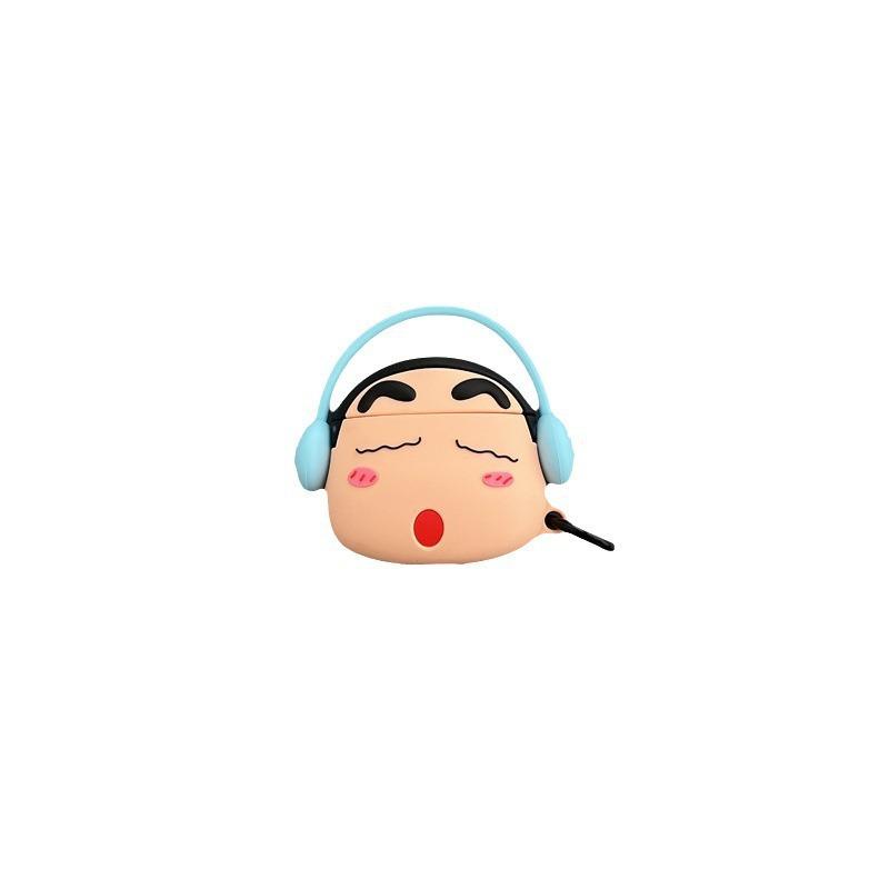 Fun cartoon cute earphones New Apple AirPods1/2 Bluetooth earphones Pro protective case 3 Applicable silicone soft