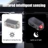 Car Fake Security Light Solar Powered Simulated Dummy Alarm Wireless Warning Anti-Theft Caution Lamp LED Flashing Lights
