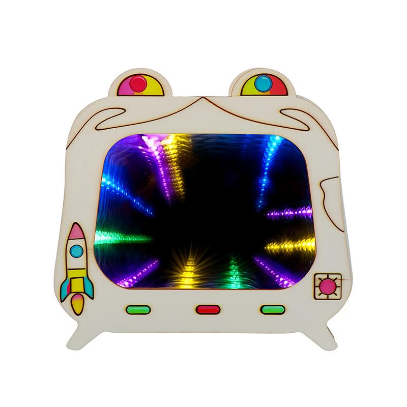 DIY Light Tunnel Experiment Kit: Optical Principles & Mirror Reflection for Students