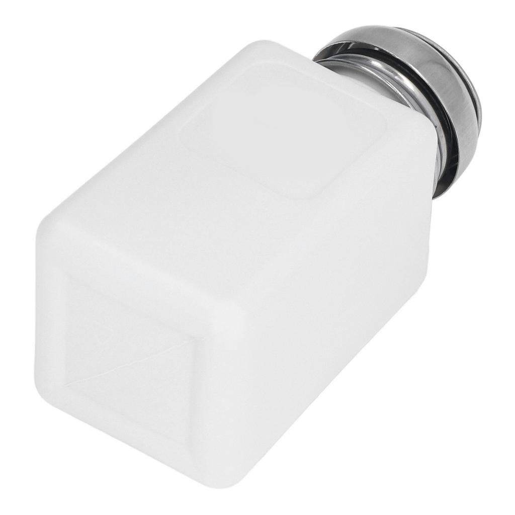 200ML Press Type Solvent Dispenser ESD Safe Anti Static   Bottle with Stainless Steel Lid