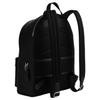Coach Taylor 30 Zipper Closure Refined Pebble Leather Backpack Large Unisex Backpacks Silver Black CDX93-SVBK