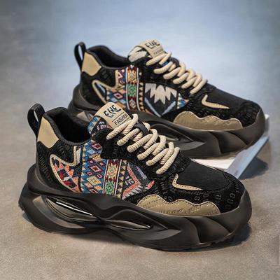 Άνοιξη 2025 Ευρωπαϊκά Ανδρικά Παπούτσια: Ελαφριά, Παχύσολα, Απορροφητικά Κραδασμών, Αθλητικά Casual Αθλητικά Παπούτσια που Αυξάνουν το Ύψος